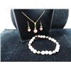 Image 2 : NEW GENUINE JASPER JEWELRY SET