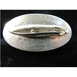 SMALL DECORTIVE PEWTER BOX