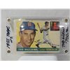 Image 1 : 1955 TOPPS #2 TED WILLIAMS