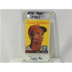 1958 TOPPS # 285 FRANK ROBINSON