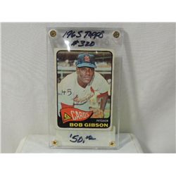 TOPPS 1965 #320 BOB GIBSON