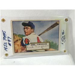 TOPPS 1952 #97 EARL TORGESON