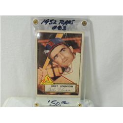 1952 TOPPS #83 BILLY JOHNSON