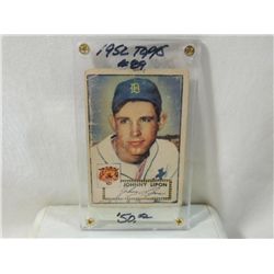 1952 TOPPS JOHNNY LIPON # 89