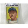 Image 2 : 1952 TOPPS MONTY BASGALL #12 BLACK BACK