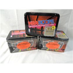 LOT 3 NBA COMMEMORATIVE COLLECTION TINS