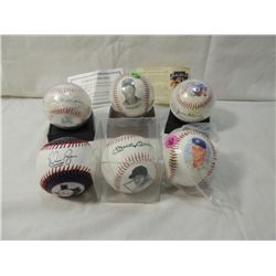LOT 6 COMMEMORATIVE BASEBALLS