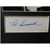 Image 3 : MATTED PAT SUMMERALL CUT AUTOGRAPH & PHOTO