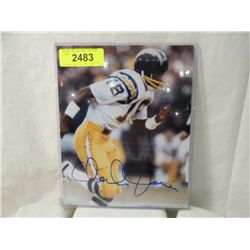 AUTOGRAPHED CHARLIE JOINER PHOTO