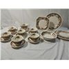 Image 1 : LOT 23 PEICE DEVONSHIRE JOHNSONBROS ENGLAND CHINA