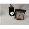 Image 4 : LOT BOX CLOCKS, CUFF LINKS, BILLFOLD.