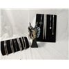 Image 1 : BOX LOT SILVER TONE COSTUME JEWELRY