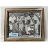Image 1 : FRAMED PHOTO MANTLE, MUSIAL, BERRA, BOYER. 8X10