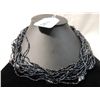 Image 2 : NEW LADIES NECKLACE BEADED MULTI STRAND NECKLACE