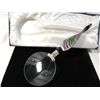 Image 1 : MURANO STYLE 8"L GLASS HANDLE MAGNIFYING GLASS