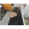 Image 2 : SINGLE BENTWOOD BENT WOOD MAPLE RUSH SEAT CHAIR