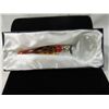 Image 2 : MURANO STYLE 7"L GLASS HANDLE MAGNIFYING GLASS
