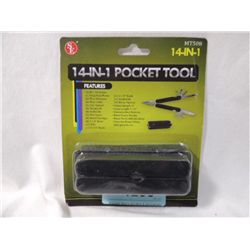 NEW 14 IN 1 POCKET TOOL