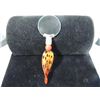 Image 1 : MURANO STYLE 6"L GLASS HANDLE MAGNIFYING GLASS
