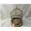 Image 1 : VINTAGE BRASS BIRDCAGE.