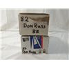 Image 2 : LOT 2 BOX  BASEBALL CARDS 1982 DON ROSS