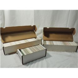 LOT 3 BOXES 1990's BASEBALL CARDS