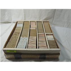 LARGE BOX ASSORTED BASEBALL PLAYER CARDS