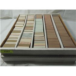 LARGE BOX ASSORTED BASEBALL PLAYER CARDS