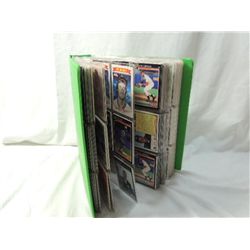 BINDER FULL BASEBALL CARDS SCORE 1991 1992