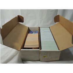 LOT 2 1989 &1991 DONRUSS BASEBALL CARDS BUILT SETS