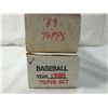 Image 2 : LOT 2 1988 & 1989 TOPPS BASEBALL CARDS BUILT SET