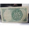 Image 2 : 1874 US FACTIONAL MONEY 25 CENTS