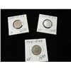 Image 1 : LOT 3 V NICKELS 1883, 1905, 1910