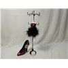 Image 1 : LOT 2 MANNEQUIN JEWELRY HOLDER AND SHOE RING HOLDE