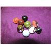 Image 1 : LOT 9 VINTAGE MARBLE SHOOTERS