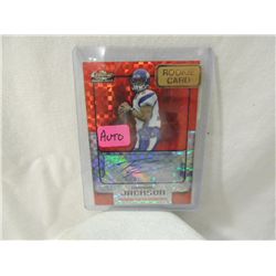 2006 TOPPS TARVARIS JACKSON ROOKIE CARD