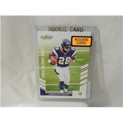 2007 SCORE ADRIAN PETERSON ROOKIE FOOTBALL CARD