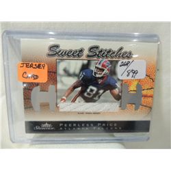 2003 FLEER FEERLESS PRICE JERSEY CARD