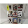 Image 2 : LOT 9 GOOD NEW ROOKIE FOOTBALL CARDS