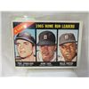 Image 1 : 1965 TOPPS HOME RUN LEADERS CARD
