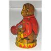 Image 5 : VINTAGE J CHEIN & CO TIN LITHOGRAPH TOY MONKEY BANK