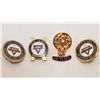 Image 1 : LOT OF 4 VINTAGE PINBACK BUTTONS