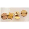 Image 2 : LOT OF 4 VINTAGE PINBACK BUTTONS