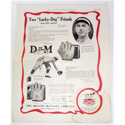 1924 "THE COMPANION" WITH SPORTING GOODS ADVERTISEMENT