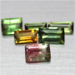 LOT OF 6.35 CTS OF NATURAL NIGERIAN TOURMALINE GEMSTONES