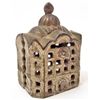 Image 2 : VINTAGE 3" TALL CAST IRON BUILDING COIN BANK