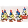 Image 1 : LOT OF 34 VINTAGE 1966 BATMAN AND ROBIN PARTY HATS