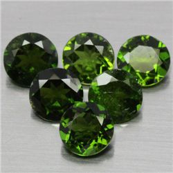 LOT OF 2.91 CTS OF RUSSIAN DIOPSIDE 6 PCS