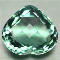 22.76 CT AQUAMARINE AFRICAN QUARTZ