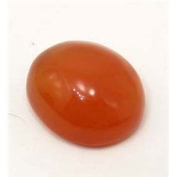 14.37 CT ORANGE BOTSWANA AGATE GEMSTONE